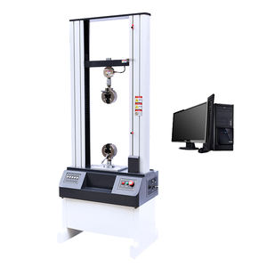 Machine d'essai de traction universelle 10KN pour laboratoire de plastique caoutchouc métal <span class=keywords><strong>Test</strong></span> d'allongement de pelage par compression de traction industrielle - Product Image 1