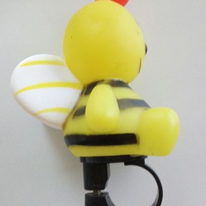 Clochettes de poussette Bee en résine plastique jaune, son fort, pour vélo d'enfant - Product Image 4