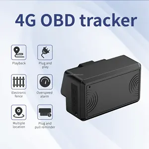4G OBD Interface GPS Tracker ไม่จำเป็นต้องติดตั้งอุปกรณ์ติดตาม GPS