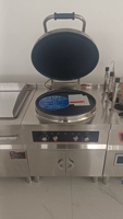 Plaque de cuisson électrique professionnelle avec armoire - Machine à crêpes multifonctionnelle à double face chauffante - Équipement de transformation alimentaire