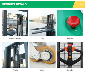 Hot Verkoop Ruw Terrein Stapelaar Kosteneffectieve 1.5 Ton 2 Ton Volledig Elektrische Stapelaar - Product Image 6