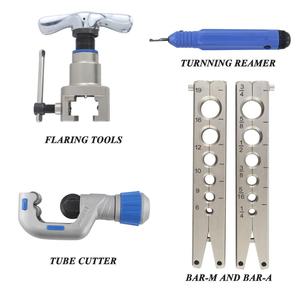 HAVC-Rohrkegel-Bördel werkzeugs atz 6-19mm 45-Grad-Winkel-Exzenterkegelsätze für Wasser-Gas-Kühl bremsleitungen - Product Image 3