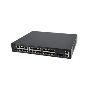 Conmutador Poe de 24 puertos PSE con 4 puertos Gigabit Uplink con función AI Watchdog 450W Conmutador Poe de montaje en rack 24 puertos - Product Image 4