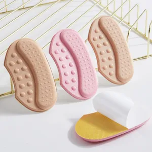 Soft protector pain relief foot care insole women's high heels size adjustment adhesive heel liner pain relief liner