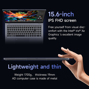 Slim máy tính xách tay 15.6 "FHD 1920x1080 IPS Intel Core I5-1240P 16GB LPDDR4 512GB SSD Wifi 6 Backlit KB mới máy tính xách tay máy tính - Product Image 5