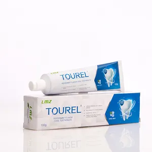 Wholesale Custom Logo Fluoride Free Tooth Whitening Natural Peppermint Flavored Toothpaste Manufacturer