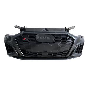 Parachoques Delantero de Alto Rendimiento Compatible con <span class=keywords><strong>Audi</strong></span> <span class=keywords><strong>A3</strong></span> 8Y S3 2021-2026, Incluye Rejilla, Radiador, Ventilador y Componentes del Parachoques - Product Image 3