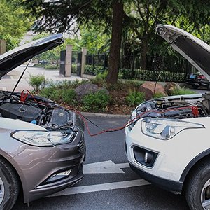 대형 자동차 배터리 충전기 점프 스타터 부스터 휴대용 케이블 코드 - Product Image 2