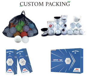 Gran Venta Precio de Fábrica Pelota de <span class=keywords><strong>Golf</strong></span> de Surlyn de 2 Piezas Conforme a la USGA con Logo Personalizado Impreso y Empaque de Caja de Regalo - Product Image 4
