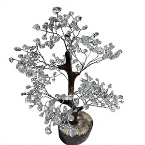 Puces de quartz clair naturel de haute qualité pour arbre de guérison, vente en gros FAIJAN GEMS, origine Rajasthan, pour la fabrication de bijoux - Product Image 1