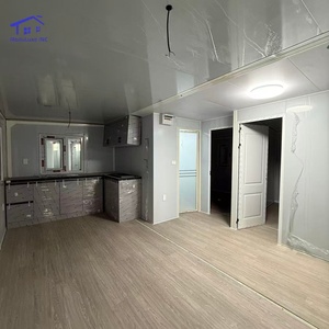 บ้านคอนเทนเนอร์สำเร็จรูปแบบขยายได้ พร้อมห้องครัวและห้องน้ำ บ้านขนาดเล็กทันสมัยแบบพกพาสำหรับโรงแรม สำนักงาน บ้านคอนเทนเนอร์แบบขยายได้ทันสมัย - Product Image 6