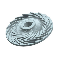 Diffuseur de turbine de moteur à réaction Hastelloy Gh5188, diffuseur de turbojet