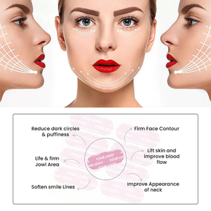 Masque <span class=keywords><strong>facial</strong></span> adhésif anti-âge pour le lifting du visage en V et le resserrement musculaire, pour la beauté et les soins personnels - Product Image 5