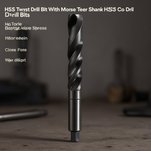 Foret hélicoïdal HSS avec queue conique Morse, forets HSS-Co - Product Image 3
