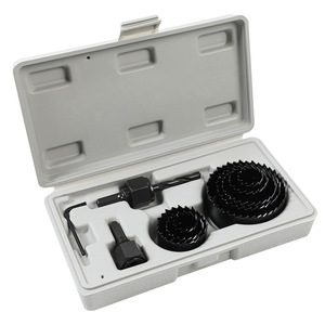 Dr. Giant Hole Saw Set 19-64mm Carbide Tipped High Carbon Steel For Plaster And Drywall Drilling - Product Image 3