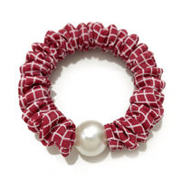 Élastiques à Cheveux, Accessoires, Attaches-queue de Cheval, Bracelets Élastiques, Scrunchies Fins Perlés de Créateur pour Femmes et Filles