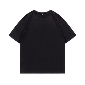 T-shirt décontracté pour homme de haute qualité, 100% coton, col rond, tricoté, 180 grammes, manches courtes, personnalisable - Product Image 1