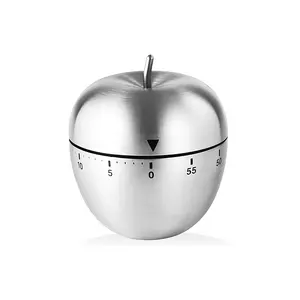 चुंबकीय रसोई टाइमर उलटी गिनती प्यारा सेब के आकार रसोई टाइमर 2021
