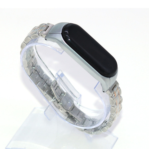Correa de Reloj Forwelleny Premium de Acero Inoxidable Sólido para Hombre y Mujer, Correa de Muñeca para Reloj Inteligente <span class=keywords><strong>Xiaomi</strong></span> Mi Band 5 6 <span class=keywords><strong>7</strong></span> - Product Image 4