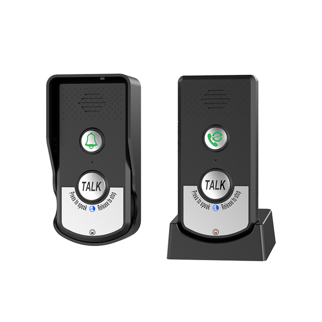 Home and Office One-Click Call Two-Way Voice Intercom Commercial Remote Access Wireless Handheld Walkie Talkie