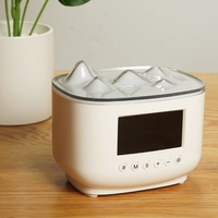 Haut-parleur électrique bleu, humidificateur intelligent, haut-parleur, alarme, lumière led, alarme, diffuseur ultrasonique d'huile essentielle, 300Ml