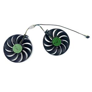 FDC10U12S9-C T129215SU 4Pin 95มม. เครื่องทำความเย็นแบบ GPU 5700XT RX5600XT DC 12V สำหรับ Asus Radeon <span class=keywords><strong>RX</strong></span> 5600 <span class=keywords><strong>5700</strong></span> <span class=keywords><strong>XT</strong></span> dual EVO <span class=keywords><strong>OC</strong></span> - Product Image 4