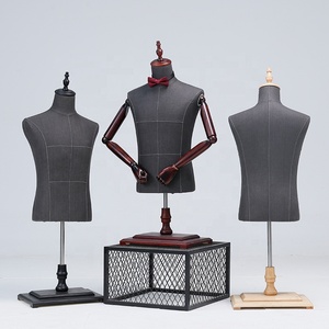 Mannequin Femme Demi-Corps Personnalisé en Papier Kraft Style Rétro pour Magasin de Vêtements, Présentoir de Scène, Faux Mannequin Corporel - Product Image 6