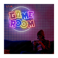 Winbo Dropshipping enseigne néon personnalisée fête décoration de la maison conception libre gamer cadeaux led jeu enseigne néon anniversaire