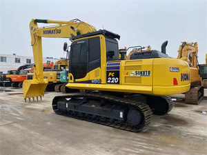 Komatsu Pc220 Excavateur d'occasion en bon état Prix inférieur Excavatrice hydraulique sur chenilles Komatsu PC220-8 PC240 - Product Image 3
