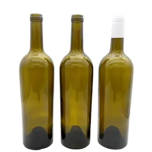 Free Custom Labels 750ml Chilean Red Wine Bottle 0.75L Wine Glass Bottles Wholesale