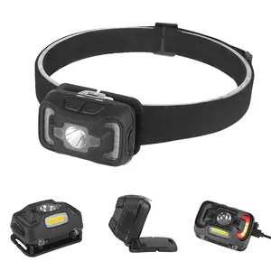 High Power Camping Emergency Head Lamp Headlight COB Rechargeable Led Headlamp