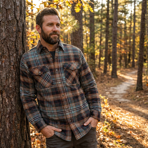 Camisas Trachten Personalizadas para <span class=keywords><strong>Hombre</strong></span>, Camisas Casuales de Secado Rápido con Estampado Personalizado, Chaqueta de Franela con Botones y Forro de Color - Product Image 6
