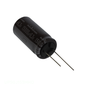 ตัวแทนจำหน่ายอย่างเป็นทางการ UPS0J153MHD ตัวเก็บประจุแบบ Through Hole 15000 uF CAP ALUM 15000UF 20% 6.3V RADIAL - Product Image 1