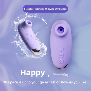 Masseur clitoridien vibrant pour stimulation du point G, orgasme féminin, recharge USB, étanche, dix fréquences, pour le plaisir oral - Product Image 2