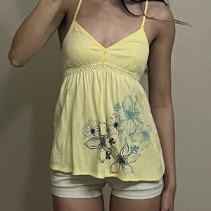 Camisola Larga con Estampado Floral, Estilo Femenino y Lindo, para Mujer, Verano, Holgada, Talla Grande, Corte en A, Cómoda, Transpirable, Tejido Ecológico - Product Image 5