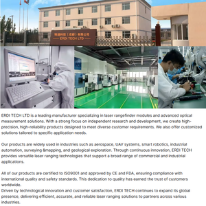 ERDI LASER LRF0306C 産業用1535nmレーザー距離センサー 精度1m 長距離RFIDモジュール 光学用2年保証 - Product Image 4