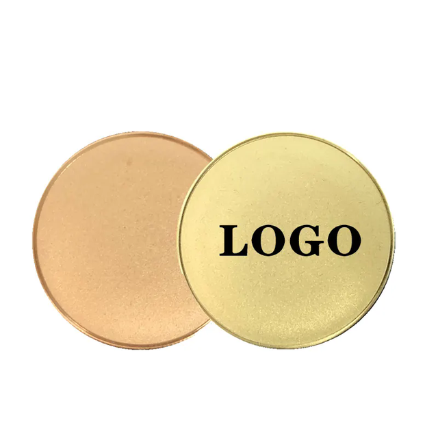 Wholesale Custom Logo Token Operated Vending Machine Token Custom Arcade Game Toke Metal Silver Brass Token