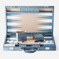 Jeux de backgammon et d'échecs en lucite colorés, personnalisés, de haute qualité et au design élégant, avec pièces en PU