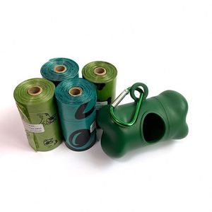 Bolsas de Plástico para Desechos de Mascotas, Ecológicas y con Aroma, Fáciles de Abrir, para Recoger Excrementos de Perros - Product Image 1