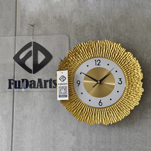 30Cm Vàng Dropshipping Sản Phẩm 2025 Hiện Đại Im Lặng Tường Sang Trọng Treo Đồng Hồ Trang Trí Kim Loại Đồng Hồ Treo Tường Đồng Hồ Nhà Trang Trí Nội Thất - Product Image 3