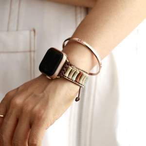 Bracelets de montre en pierre naturelle faits à la main pour la série 8 7 SE Femme Balance I Accessoires de montre - Product Image 3