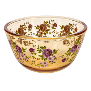 Ensaladera de cristal grueso transparente, vajilla creativa de cocina para el hogar para sopa, fideos instantáneos, plato de fruta, lavabo elegante - Product Image 2