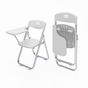 <span class=keywords><strong>Chaise</strong></span> pliante de formation moderne, facile à transporter, en plastique noir, pour <span class=keywords><strong>bureau</strong></span>, salle de réunion, étude, école, écriture - Product Image 5