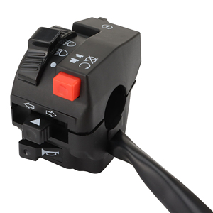 Interrupteur de démarrage et d'arrêt GOOFIT 5 fonctions 9 fils gauche pour moto Tao Tao <span class=keywords><strong>50cc</strong></span> 110cc 125cc 150cc 200cc, <span class=keywords><strong>quad</strong></span> <span class=keywords><strong>chinois</strong></span> 4 roues - Product Image 2