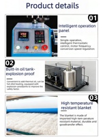 Presse à chaud industrielle à rouleaux Pengda 200*1700mm d'occasion pour l'impression sur tissu