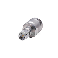 Connecteur coaxial de test mâle N en acier inoxydable 50 ohms vers mâle SMA
