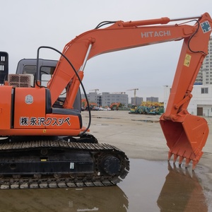 Excavadora usada HITACHI ZX120, 99% nueva, 12 toneladas, Japón, Zaxis ZX120, excavadora hidráulica de cadenas de 12T con motor Isuzu, en stock. - Product Image 1