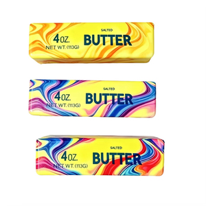 Lot de jouets sensoriels anti-stress en forme de beurre, colorés, à remontée lente, souples et extensibles - Product Image 5