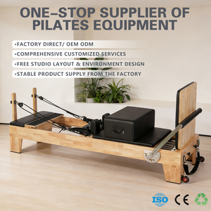 Nuevo diseño de equipos de Pilates para la venta Pilates Reformer Tower Trapeze Oak Reformer Pilates Machine - Product Image 1