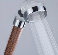 Pommeau de douche haute pression avec tuyau et support, accessoires de salle de bains, économie d'eau, Chrome, ABS